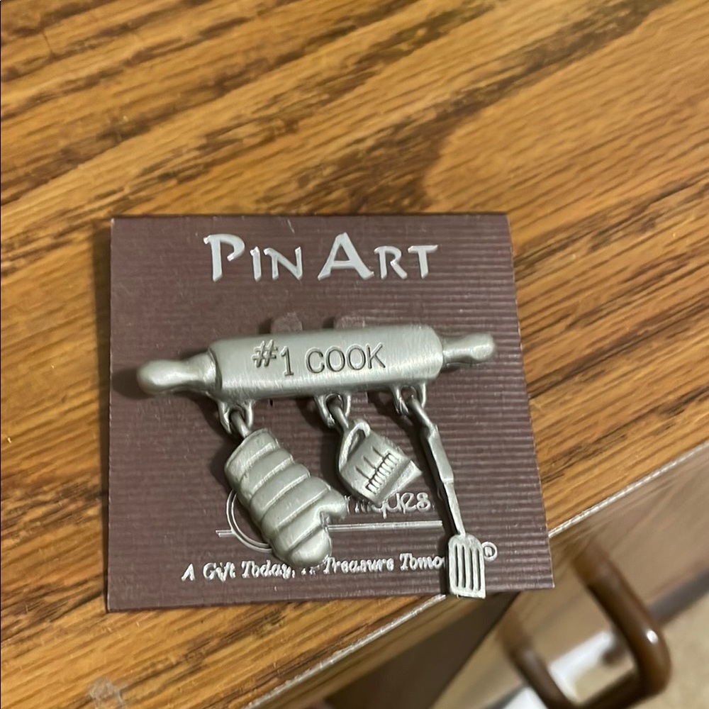 Silver Brooch - #1 Cook Design